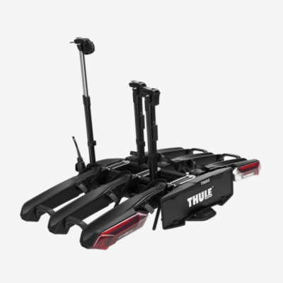 soporte para 3 bicicletas de bola de remolque tipo plataforma plegable
